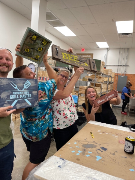 Benderson Development team building exercise